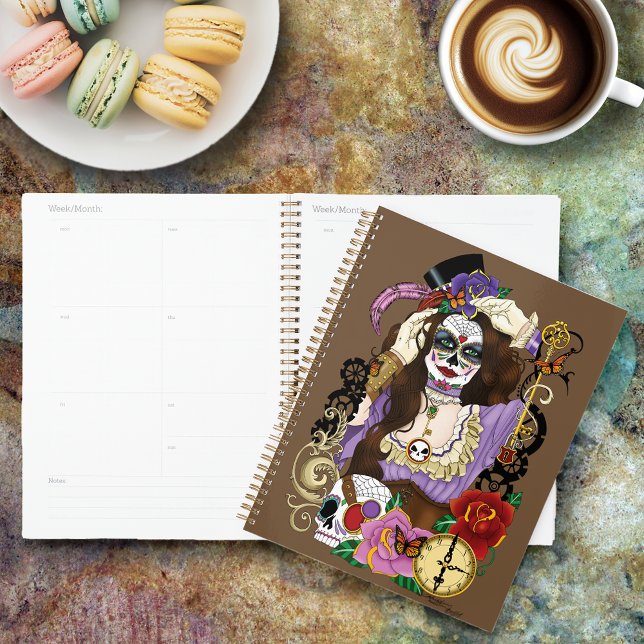 Steampunk Sugar Skull Planner (Creator Uploaded)