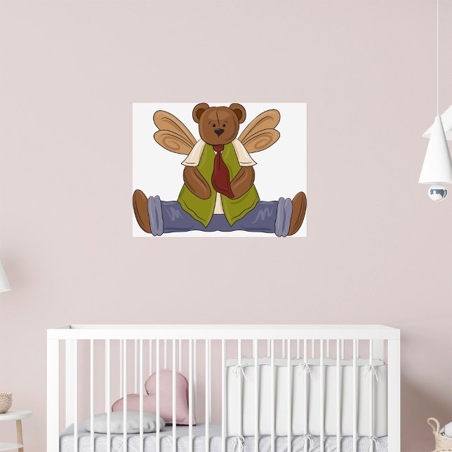 Steampunk Teddy Bear with Fairy Wings  Poster (Creator Uploaded)