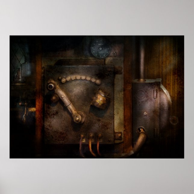 Steampunk - The Control Room Poster (Front)