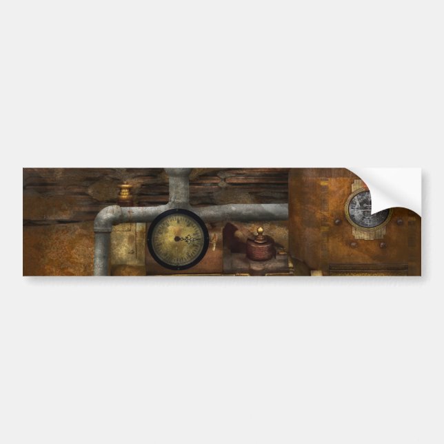 Steampunk - The device Bumper Sticker (Front)