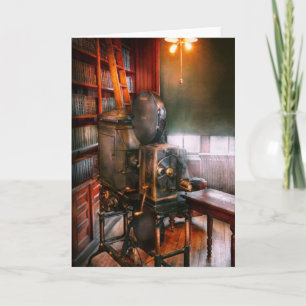 Steampunk - The Golden age of Cinema Card