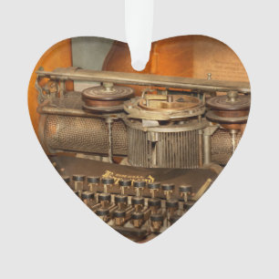 Steampunk - The history of typing Ornament