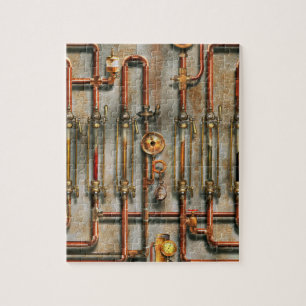 Steampunk - The lubrication manifold Jigsaw Puzzle