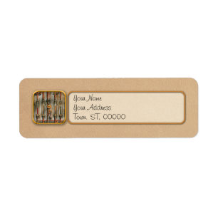 Steampunk - The lubrication manifold Return Address Label