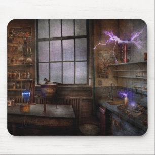 Steampunk - The Mad Scientist Mouse Pad