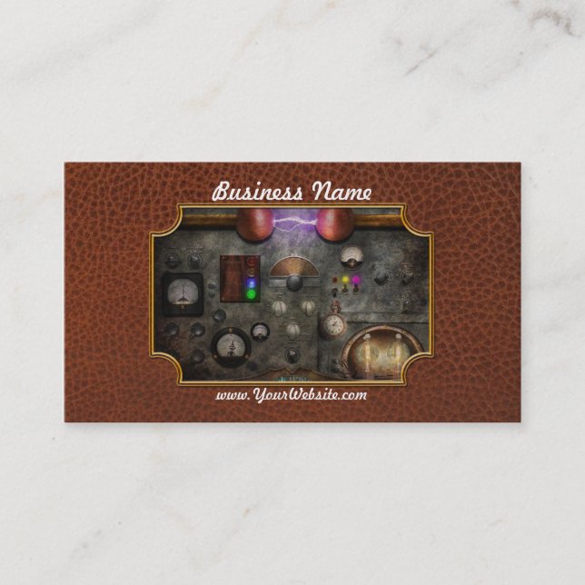 Steampunk - The Modulator Business Card (Front)