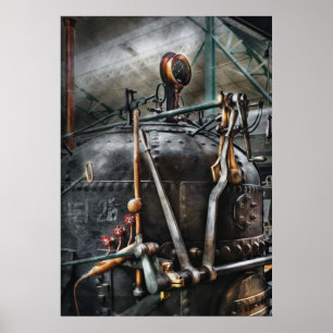 Steampunk - The Steam Engine Poster