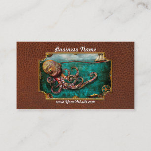 Steampunk - The tale of the Kraken Business Card