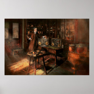 Steampunk - The time traveller 1920 Poster