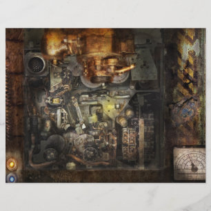 Steampunk - The Turret Computer Flyer