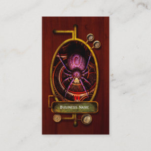 Steampunk - The webs we weave Business Card