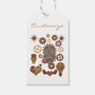 Steampunk Theme Thunder_Cove Gift Tags