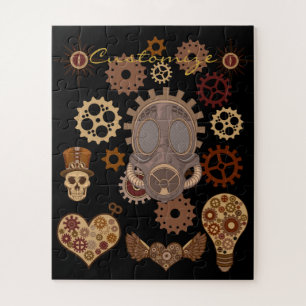 Steampunk Theme Thunder_Cove Jigsaw Puzzle