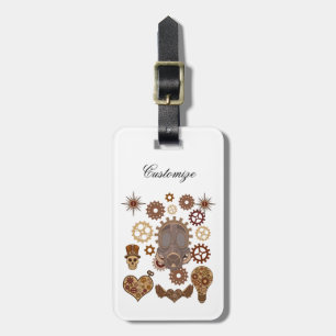 Steampunk Theme Thunder_Cove Luggage Tag