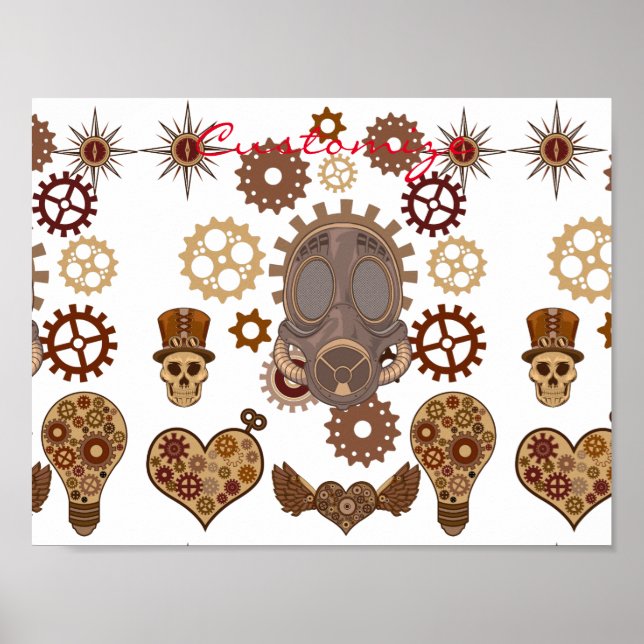 Steampunk Theme Thunder_Cove Poster (Front)