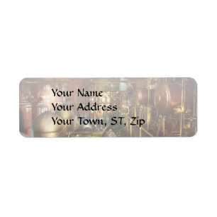 Steampunk - Think Tanks Return Address Label