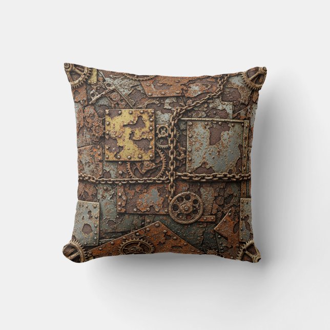 Steampunk Thow Pillow (Front)
