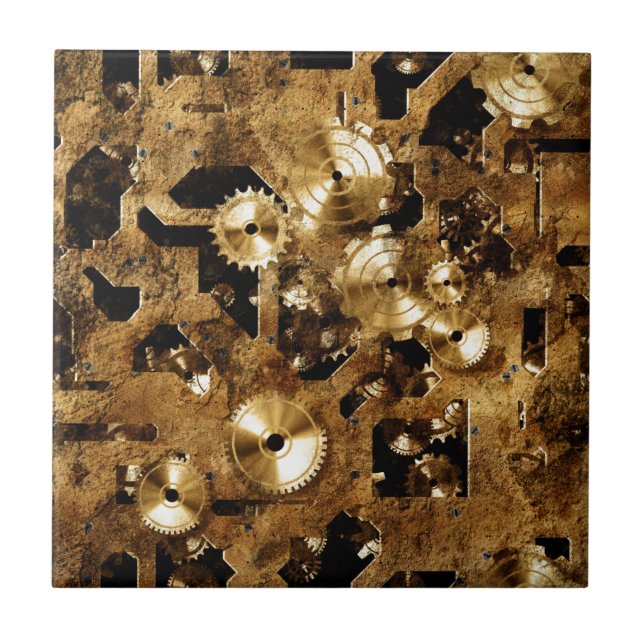 Steampunk Tile (Front)