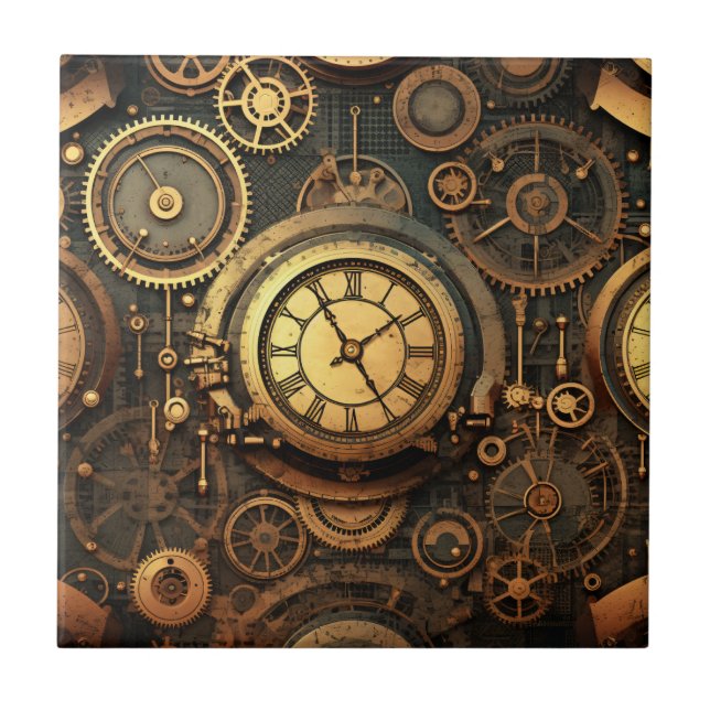 Steampunk Tile (Front)