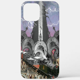 Steampunk Time Machine iPhone 12 Pro Max Case