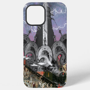 Steampunk Time Machine iPhone 12 Pro Max Case