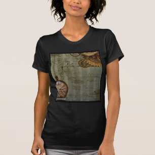 Steampunk Time Machine T-Shirt