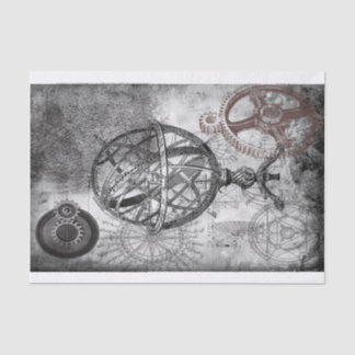 Steampunk Tissue Paper