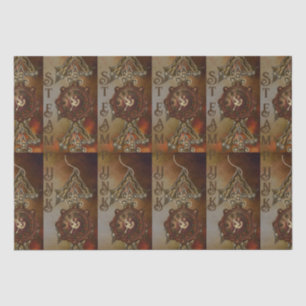 STEAMPUNK TISSUE PAPER