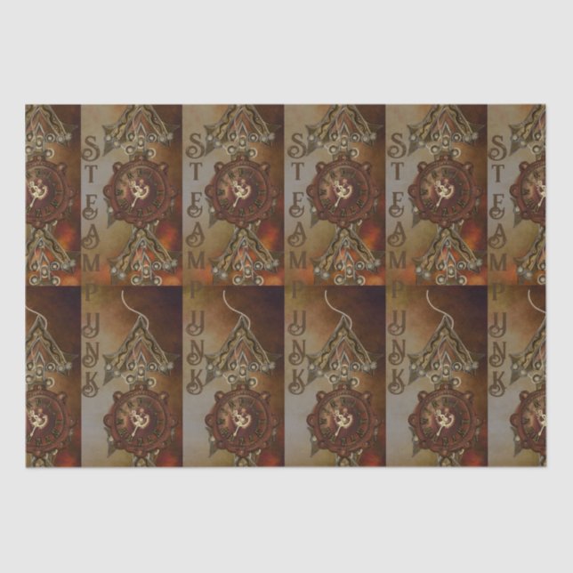 STEAMPUNK  TISSUE PAPER (Front)