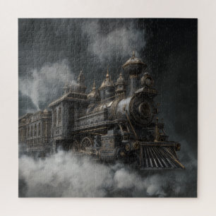 Steampunk Train Jigsaw Puzzle