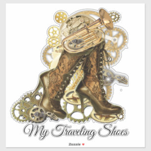 Steampunk Travelling Shoes
