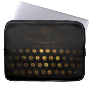 Steampunk Typewriter Macbook Sleeve