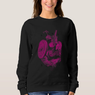 Steampunk Vaporwave Aesthetic Encyclopedia Mechani Sweatshirt