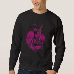 Steampunk Vaporwave Aesthetic Encyclopedia Mechani Sweatshirt