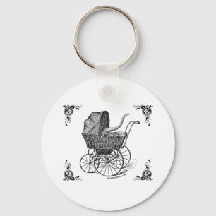 Steampunk Victorian Cthulhu baby Key Ring