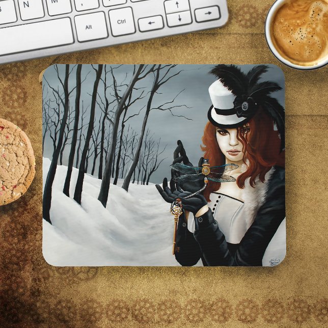 Steampunk Victorian Dragonfly Mouse Pad (Creator Uploaded)