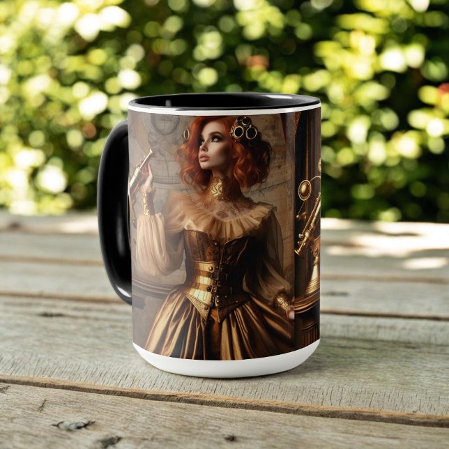 Steampunk Victorian Gold Astronomer  Mug (Creator Uploaded)