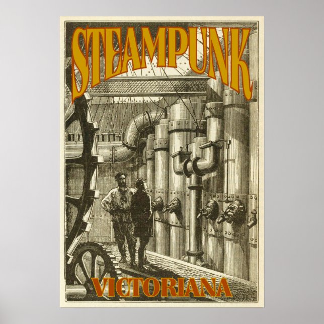Steampunk Victoriana Poster (Front)