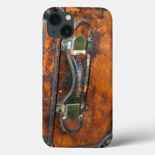 Steampunk Vintage Antique Steamer-trunk photo iPhone 13 Case