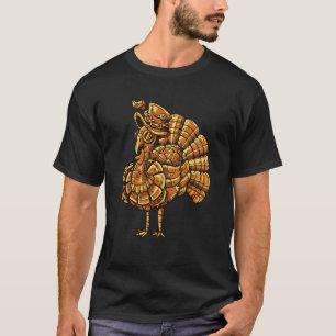 Steampunk vintage peacock bird T-Shirt