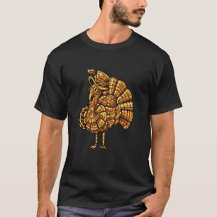 Steampunk vintage peacock bird T-Shirt