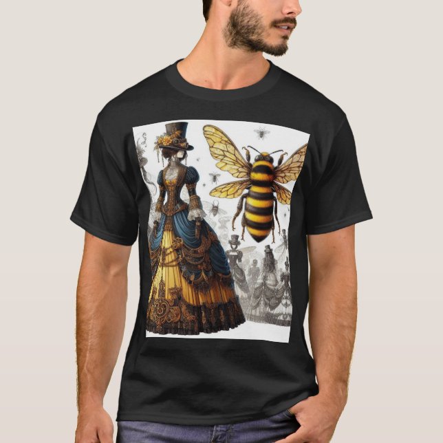 Steampunk Vintage Victorian Queen Bee Gown (Front)