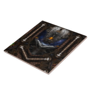 Steampunk Visions Ceramic Tile