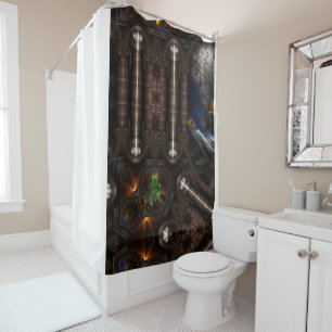 Steampunk Visions Shower Curtain