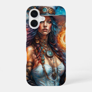 Steampunk Voodoo Queen 1 iPhone 16 Case