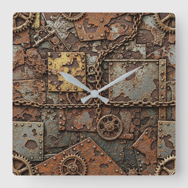 Steampunk Wall Clock (Front)