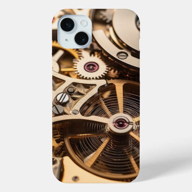 Steampunk watch inner workings Case-Mate iPhone case (Back)