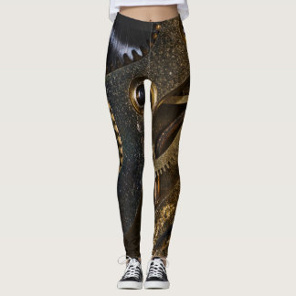 Steampunk Watch Mechanism Leggings