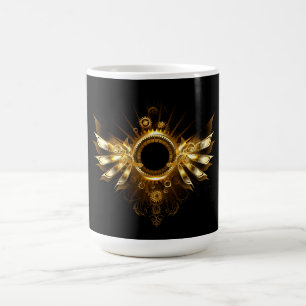 Steampunk wings coffee mug