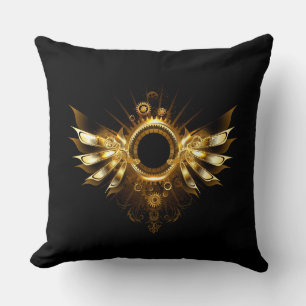 Steampunk wings cushion